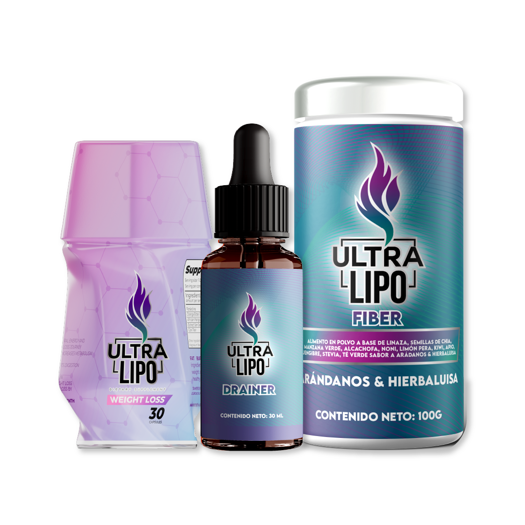 BUNDLE: Ultralipo + Drainer + Fiber