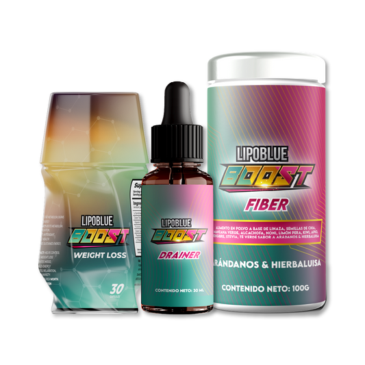 BUNDLE: Lipoboost + Drainer + Fiber