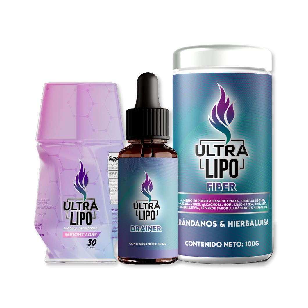 BUNDLE: Ultralipo + Drainer + Fiber